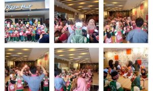 Ratusan Murid Anjang Sana ke Restoran Pizza Hut di Kota Luwuk