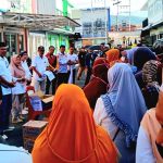 Gerindra Banggai Menyapa Ratusan Petugas Kebersihan, Salurkan Paket Sembako