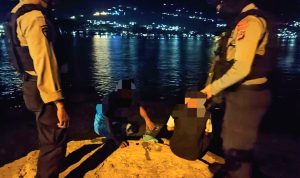 Pantai Martadinata Luwuk Surga Bagi Para Pemabuk, Dua Pemuda Diciduk Polisi Sedang Asyik Pesta Miras