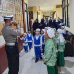 Polres Banggai Dikunjungi Anak PAUD dan Murid SD, Bermain Sambil Belajar Polantas