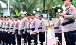 Hadapi Aksi May Day di Luwuk, Polres Banggai Turunkan 74 Personil