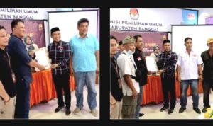 Pengajuan Bacaleg Gelora dan PKN Akhirnya Diterima KPU Banggai