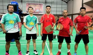 Tim Beregu Polres Banggai Masuk Kejuaraan Semifinal Badminton Kapolda Cup IV