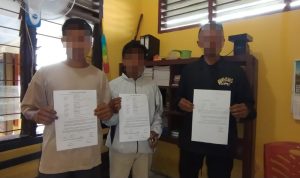 Tiga Pelaku Aniaya Pengendara Knalpot Bogar, Berdamai di Polsek Balantak