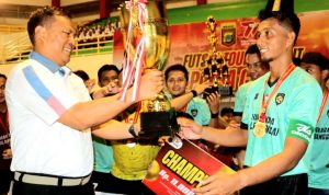 Menang Adu Pinalti, Tim Futsal Polres Banggai Jadi Champion Kapolda Cup 2023