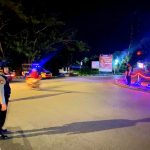 Berikan Rasa Aman, Polres Banggai Intensif Patroli Blue Light di Kota Luwuk