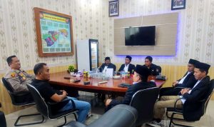 KPU Banggai Temui AKBP Ade Nuramdani, Silaturahmi dan Bahas Pemilu 2024