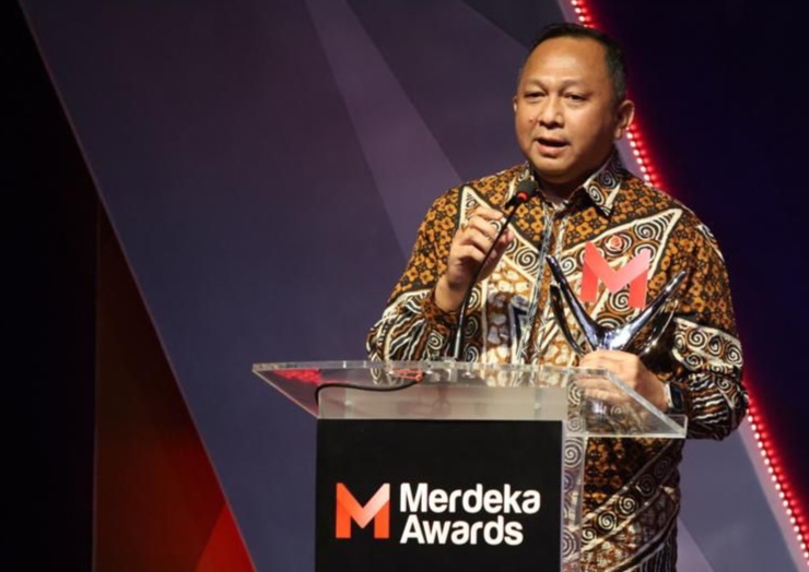 Berkat Program Humanis, Kejagung Raih Penghargaan Merdeka Award di SCTV Tower Jakarta