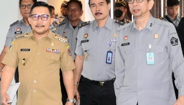 Tiga Pejabat UPT Kemenkumham RI Sulawesi Tengah Lakukan Sertijab