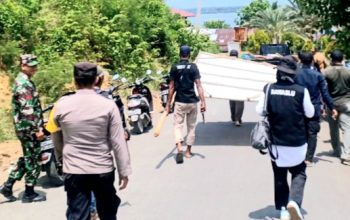 Demi Keamanan, Polisi Mulai Kawal Penertiban APS di 24 Wilayah Banggai