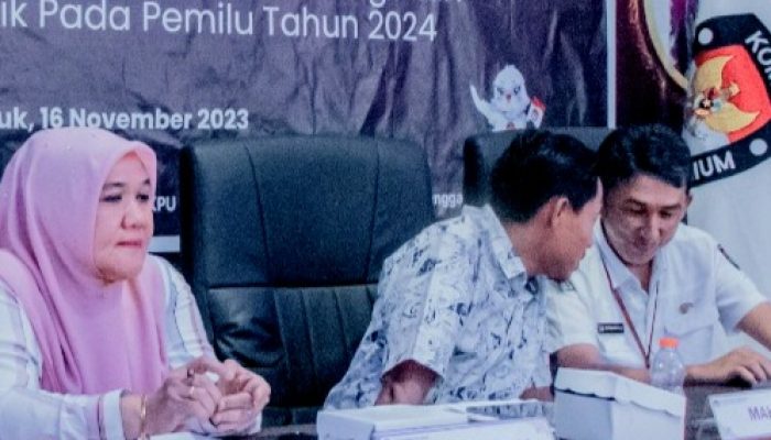 Rakor APK Pileg 2024 di Luwuk, KPU Tekankan Aspek Etika dan Estetika