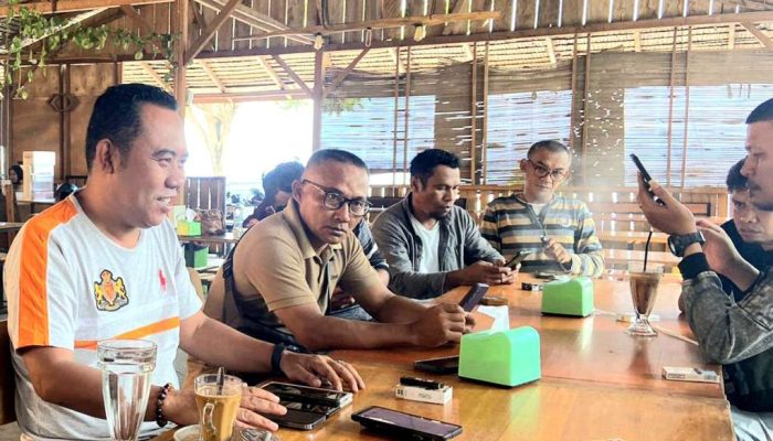 Kaharuddin Bertemu Jurnalis Luwuk, Bahas Politik dan Janji Bawa Investor di Sulteng