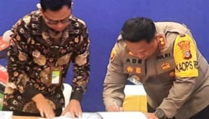 Tandatangani Kontrak, BBM Polres Banggai Disediakan PT Pertamina Petra Niaga Palu