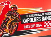 Lomba Balap Motor Kapolres Banggai Race Cap Digelar di Sirkuit Tugu Adipura Luwuk, 24-26 Mei 2024