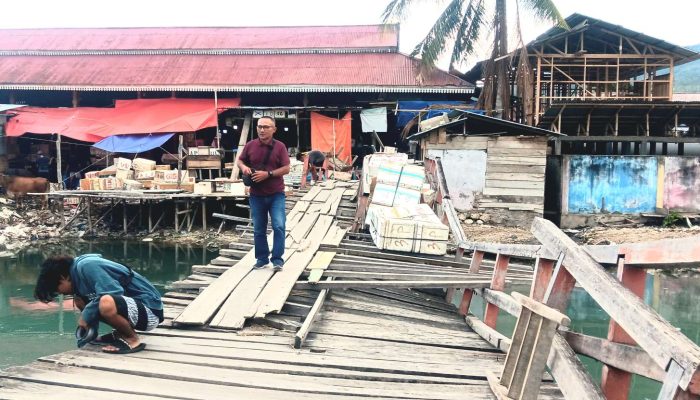 Pakai Tiang Beton, Jembatan Kayu Jole-Pasar Simpong Dianggarkan Rp200 Juta