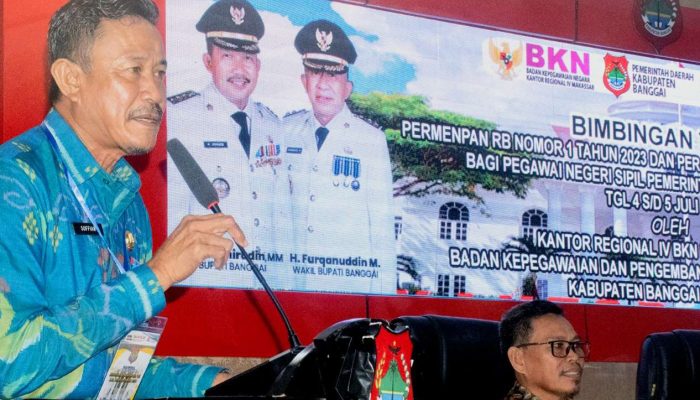 Bimtek 150 ASN Banggai, Pejabat Fungsional Tidak Terikat Angka Kredit