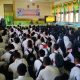 Ratusan Pelajar SMA Negeri 1 Pagimana Mengikuti Materi Bahaya Narkoba