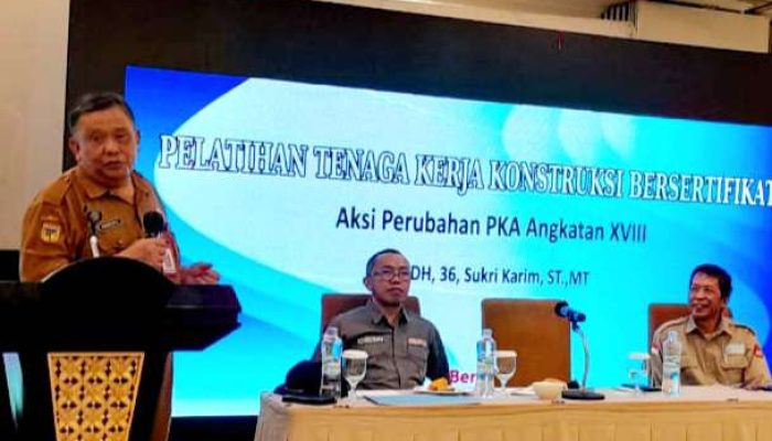 PUPR Banggai Latih 75 Tukang Bata dan Kayu, Dalami Teknik Kontruksi Memadai