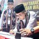 Giliran AT-FM Daftar Ke KPU Banggai, Diusung 6 Parpol Total 83.066 Suara