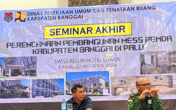 PUPR Banggai Seminarkan Perencanaan Pembangunan Mess Pemda di Palu