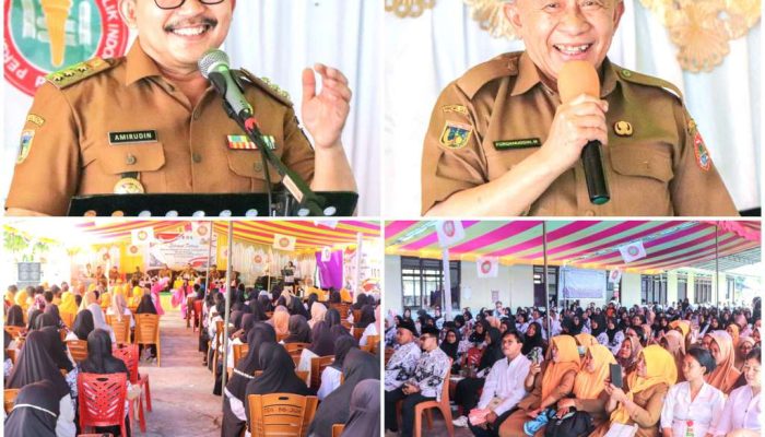 Dihadapan Ratusan Tenaga Pendidik Bualemo, Furqanudin : Guru Memiliki Tugas Mulia