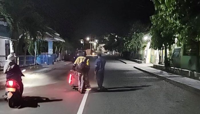 PUPR Banggai Lengkapi Sejumlah Ruas Jalan Dalam Kota Luwuk dengan Marka