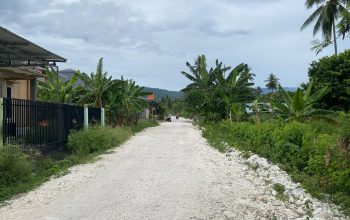PUPR Banggai Lakukan Perbaikan Jalan Tanah di Kawasan Pemukiman Bukit Halimun Luwuk