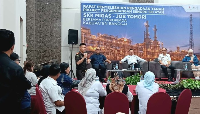 SKK Migas -JOB Tomori Gelar Rapat Penyelesaian Tanah, Genjot Peningkatan Kapasitas Migas