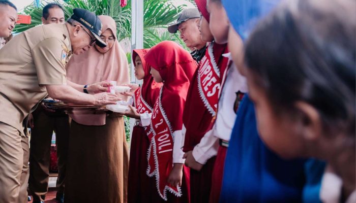 Banggai Mulai Canangkan Program Makanan Bergizi Gratis Prabowo-Gibran