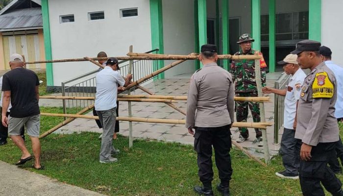 Puskesmas Lobu Banggai Disegel, Polsek Pagimana Bertindak Cepat