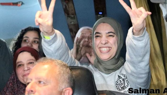Tahanan Wanita Palestina di Penjara Israel Akhirnya Kembali Kerumah