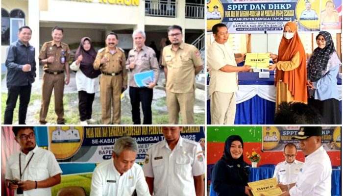 Bapenda Banggai Sebar 189.325 Blangko SPPT dan DHKP PBB-P2 dengan Nilai Rp11,4 Miliar