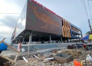 Segera Dirampungkan PUPR Banggai, Ini Tampilan Pasar Modern Simpong Luwuk, Desain Fasad ACP Terlihat Unik dengan Motif Burung Maleo dan BCF