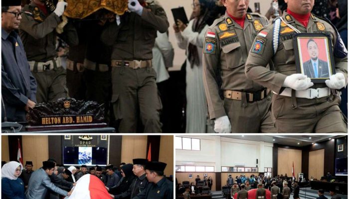 Djodi Prakoso Dayanun Tutup Usia, DPRD Banggai Beri Penghormatan Terakhir