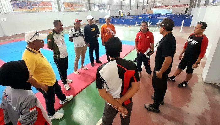 Gerak Cepat Panpel Porkab V Banggai, Tinjau Venue Cabor di Kota Luwuk