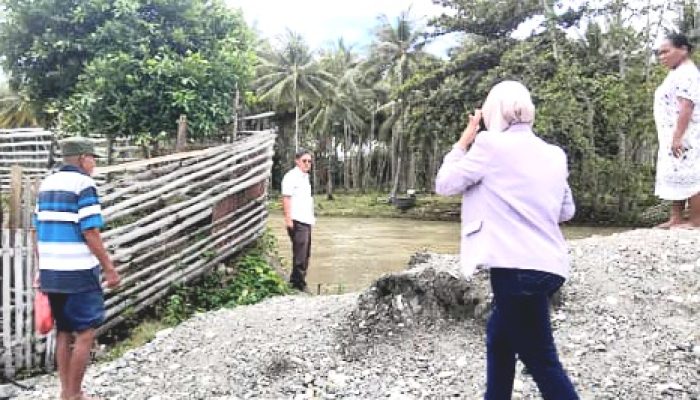 Aleg PKB Syafruddin Temukan Proyek Tanggul Sungai Mendono Kintom Tak Tuntas