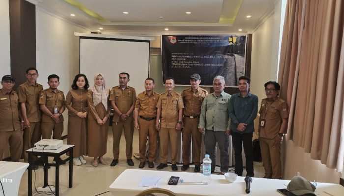 Forum Diskusi Laporan Pendahuluan: Dinas PUPR Banggai Bahas DED Penanganan Abrasi Pantai Jole, Keraton, dan Sungai Lobu 