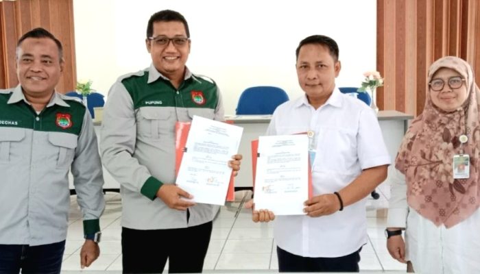 Disnakeswan Banggai Teken MoU Bersama Balai Inseminasi Buatan Lembang