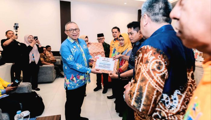 Program Banggai Cerdas, Disputaka Gelar Bimtek Penguatan Pustakawan dan Akreditas