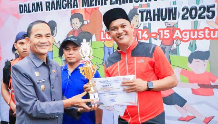 Tarik Tambang hingga Hadang, Inilah Juara Lomba Olahraga Tradisional Banggai 2025