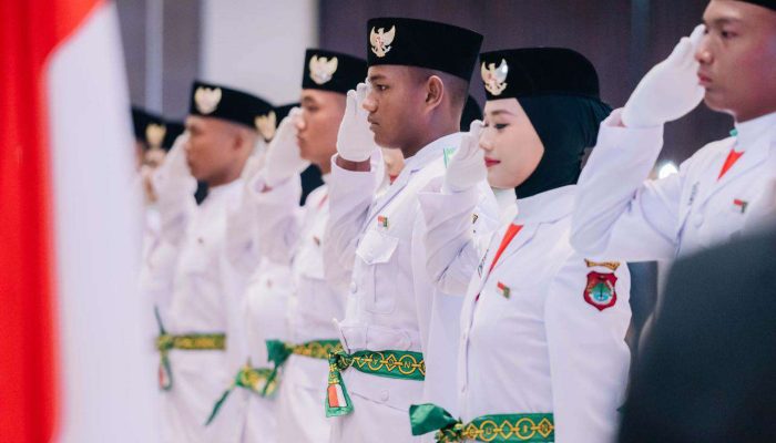 Paskibraka Banggai 2025 Resmi Dikukuhkan, Siap Kibarkan Merah Putih