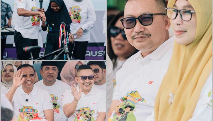 Tari Kreasi Anak Disabilitas Bikin Menteri Arifah Terharu, Gubernur Anwar Kukuhkan Gerakan Ayah Teladan
