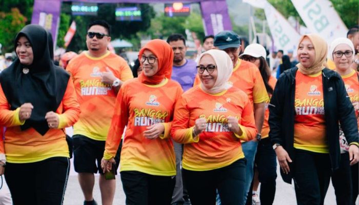 Menteri Arifah dan Bupati Amirudin Lepas 1.500 Pelari Banggai Run Challenge
