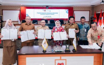 Pemda Banggai dan PT Bank Sulteng Teken Kerjasama Layanan Jasa Perbankan