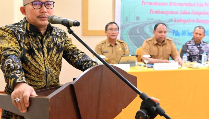 Pembuatan Poros Lumpoknyo-Pasar Tua, Menunggu Rekom Izin Pemanfaatan Ruang Sulteng