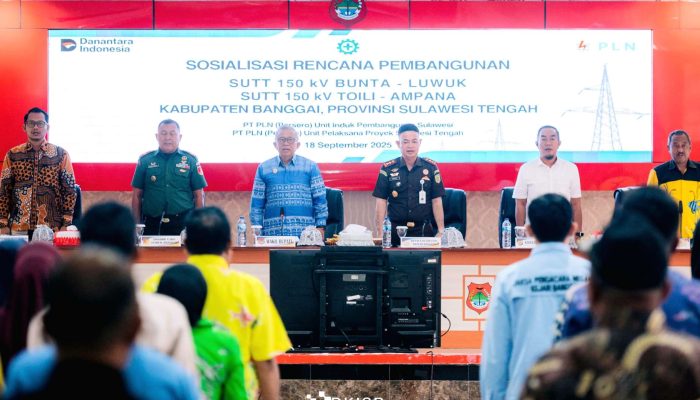 Sosialisasi Pembangunan SUTT 150 kV, Lintasi Jalur Bunta-Luwuk dan Toili-Ampana