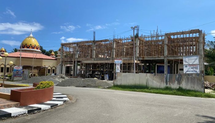 Didanai Rp 3,2 Miliar, Pembangunan Gedung SPKT Polres Banggai Berlanjut, Progres Fisik Capai 16,6 Persen