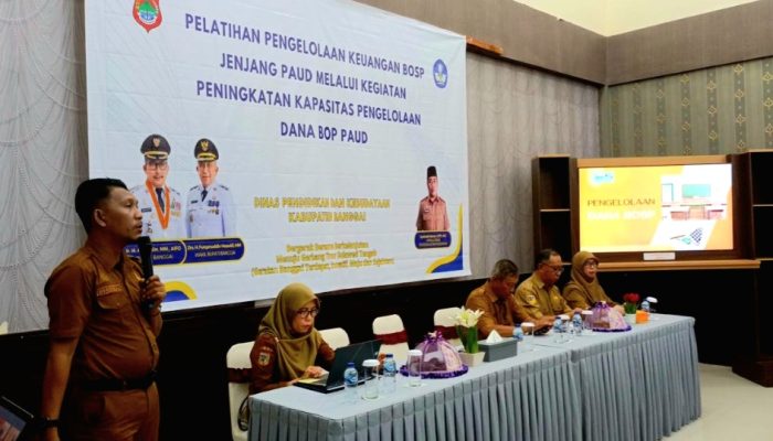 Tingkatkan Kompetensi Keuangan, Disdikbud Banggai Gelar Pelatihan Pengelolaan BOS PAUD