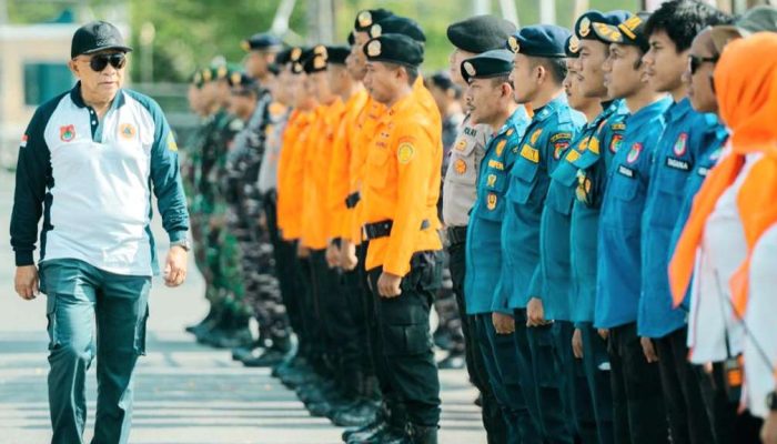 Banggai Rawan Bencana, BPBD Gelar Apel Siaga di Teluk Lalong Luwuk