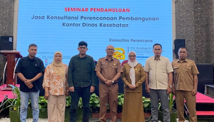 PUPR Banggai Laksanakan Seminar Pendahuluan Perencanaan Pembangunan Kantor Dinas Kesehatan